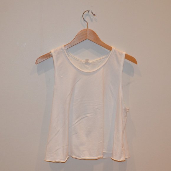 Urban Outfitters Brand Silence + Noise Size M White Tank Top - Picture 1 of 3
